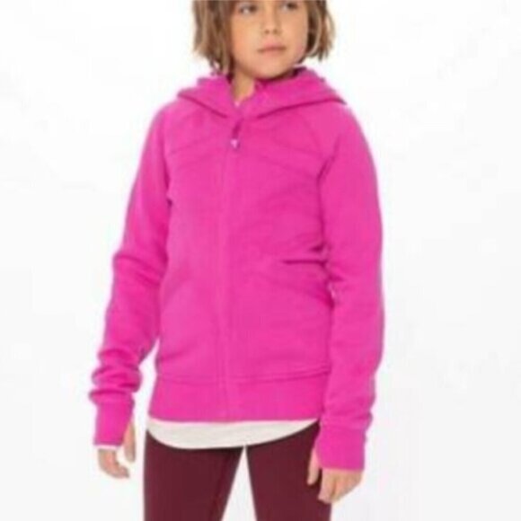 Ivivva By Lululemon Pink Remix Full-Zip French Terry Hoodie - 14 (Girls) - Picture 15 of 16
